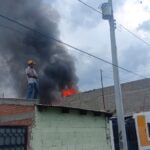 Flamazo de gas genera incendio de vivienda en la Zapata