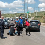 Lesionado en accidente vial en el periférico